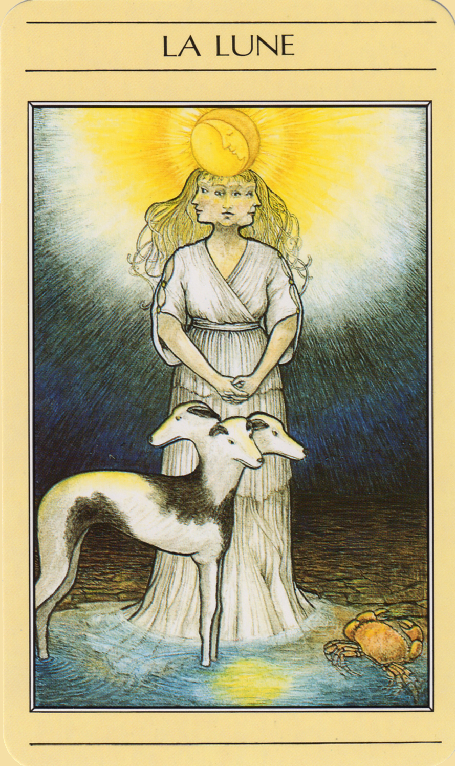 Histoires de cartes Tarot Mythique Lune
